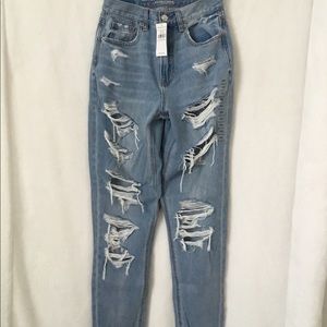 Distressed American Eagle Jeans